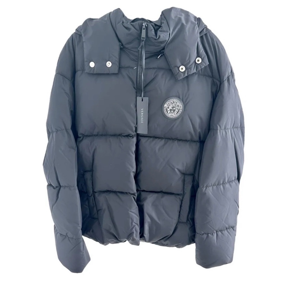 Versace Men’s Logo Down Jacket